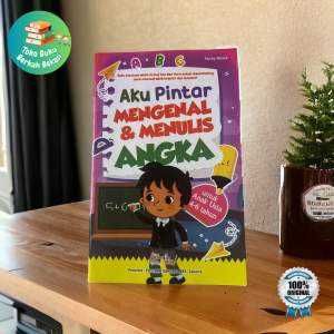 buku aku pintar mengenal dan menulis angka (16×24cm)