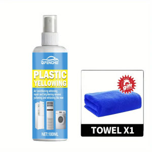 Multi-Purpose Plastic Whitener & Oxidation Remover - Fast-Acting Formula to Remove Yellowing Renew & Protect AC Panels Applian