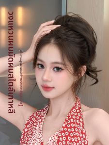 XIAOQI | Natural Mermaid Curl Ponytail Hairpiece Volume Enhancer Bun Accessory