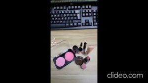 Professional Makeup Set 11pcs Including BB Cream+eyebrow brush+reusable eyebrow +mascara +eyeliner+mirsist lipstick +blush 2in1 +eyebrow