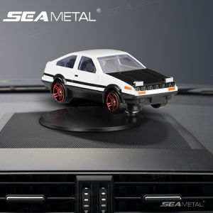 SEAMETAL AE86 Car Interior Decorations Drift Ornament Dashboard Drifting Rotating Realistic Vehicle Model Mount