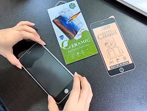 Huawei Honor X8 Mate 20 30 P20 Pro P30 P40 Y5P Y9S Nova 3 3i 5T 7i Y9 2019 Prime Matte ANTIFINGER FULL Ceramic Tempered Glass