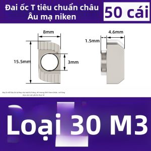 Yi Se Dian Zi | Ốc T Slot Nhôm Phụ Kiện Profile