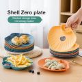 Shell Plate Snack Plate French Fried Dumpling Plate Snek Pinggan Kentang Ayam Goreng Pinggan Cengkerang. 