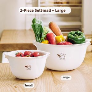 SHUEHO | Durable High Temperature Food-Grade Double Layer Drain Basket