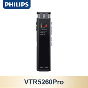 Philips VTR5260Pro 16GB AI Voice Tracer Máy Ghi Âm Kỹ Thuật Số Chuyên Nghiệp Có Chức Năng Giảm Tiếng Ồn Tiện Lợi Cho Học Sinh Ghi Chú Lớp Học Ở Chế Độ Chờ Lâu