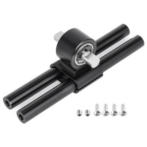 CNC Aluminum Carrier Bearing Transfer Case 70mm Adjustable for LCG Chassis 1.9 Shafty Comp Rigs Build 1/10 RC Crawler Upgrade