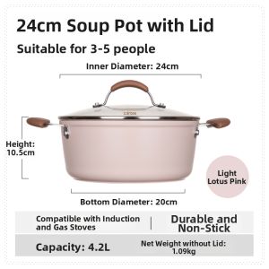 CAROTE | Non-stick Versatile Soup Pot