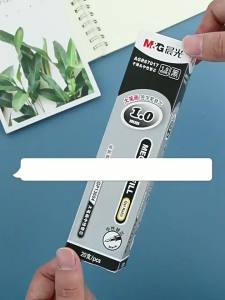 M&G Gel Refill 1.0mm for Gel pen 1.0 Neutralizer Fill Black with Matching Neutralizer Pen