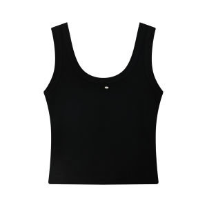 Weekend hub | Wide Strap U-Neck Tank Top for Petite Women Inner or Outer Wear