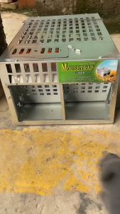 KK 2-DOOR Bẫy chuột hoàn toàn tự động kim loại chắc chắn thiết kế cửa đôi- Độ nhạy cao- Dễ Dùng-Tái Sử Dụng