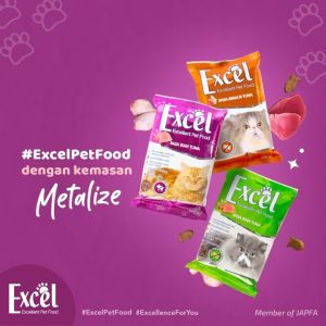 Excel Cat Food Makanan Kucing Kering 500gr