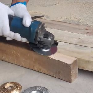 Đĩa mài gỗ đĩa chà nhám gắn máy mài máy cắt cầm tay - lưỡi mài gỗ