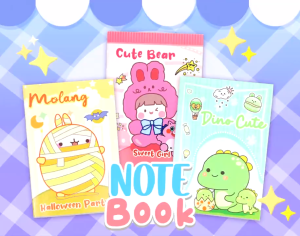 Cute Note Book DG Buku Catatan Imut