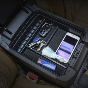 For Toyota Land Cruiser Prado LC150 FJ150 2014-2023 Car Interior Armrest Storage Box Sundries Tidying Organizer Case Accessories