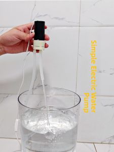 Simple DIY Electric Water Pump Self-Priming Water Extractor Fully Automatic Water Absorber Home Use Water Pump