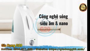 Máy Phun Sương Tạo Ẩm Khuếch Tán Tinh Dầu Medisana AH660 Cắm Điện Trực Tiếp Dùng cho phòng đến 30m2 Dung tích bình nước 45L Tự động tắt khi hết nước