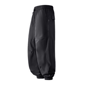 Outdoor Mountain Series Thickened Fleece Lined Casual Pants for Men And Women Waterproof Three-proof Warm Trousers for Climbing