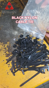 Mitsushi 100pcs Nylon Cable Tie 5*90mm 20/30/40pcs Black Locking Zip Ties Cable Strap Wire Cable Zip Ties
