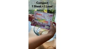 🇸🇬 Premium Laundry Sheet Detergent Biodegradable Travel Laundry Detergent Capsules Pods Washing Powder Liquid Detergent