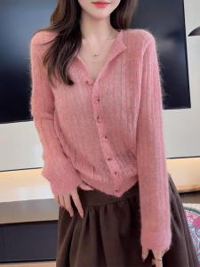 QINGNAER | Sweet & Gentle Knit Cardigan