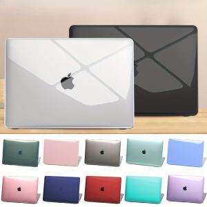 2023 New Ultra Thin Hard Shell Laptop Case For Macbook Air 13 Case For Macbook Pro 14 M4 M3 M2 M1 Chip Air 13 13.6 15 A2941 Cover