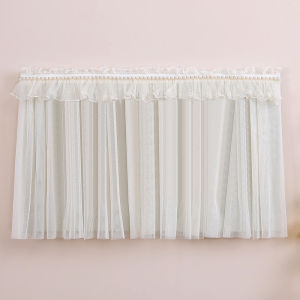 Decorative Curtain for Meter Box Media Box Cover up Switch Curtain No Drilling Required Modern Simple Style Lace Material