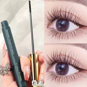 Long-Lasting Mascara Fine Brush Head Waterproof Sweat-Proof Non-Smudging Lengthening Student Friendly Eyelash Makeup Tool