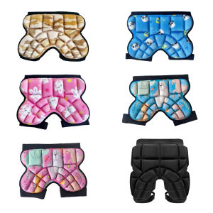 Sports Support Hip Pads for Snowboarding and Skiing Thickened Impact Protection Shorts with Comfortable Fit