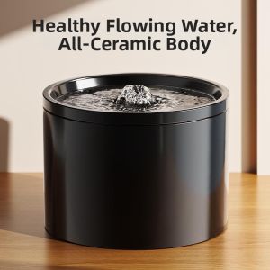 REYOSAP | Automatic Circulating Ceramic Cat Water Fountain