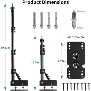 Wall Mount Triangle Boom Arm: A Multi-Purpose Mount for Your Studio