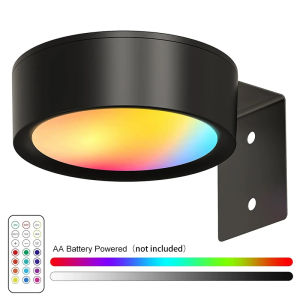XIWANGFire | Magnetic LED Wall Light Night Dimmable Magnetic Picture Lights 360° Rotation Touch Remote Control Cabinet Spotlight Night Lamp