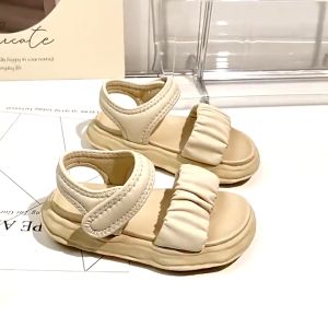 Dép Bé Gái Mẫu Mới Nhẹ Nhàng Công Chúa Quai Nhún 723 Size 26-37