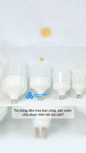 (MPE) Đèn Led Bulb Chống ẩm Chịu nhiệt 20W 30W 40W 50W Ánh sáng Trắng 6500K Vàng 3000K LBD3