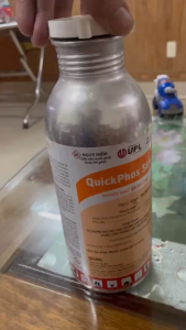 Chế phẩm diệt mọt và côn trùng nông sản quickphos 56% - Chai 1kg từ Ấn Độ