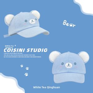 Kawaii Bear Ears Stylish Summer Female Baseball Cap