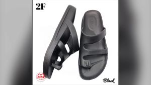 Duralite 2F Men’s Lightweight and Washable Casual Flipflops (Grey)