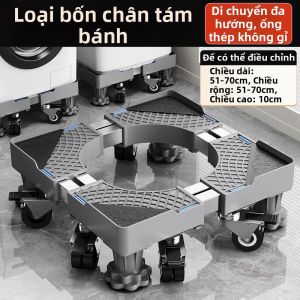 BESSGROUP | Kệ Di Động Chống Rung Điều Chỉnh Được cho Máy Giặt Haier