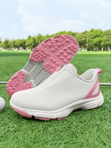 Giày Bóng Bàn Nữ Nhẹ Chống Trượt Đế Chắc Chắn Khóa Kéo Thời Trang Giày Thể Thao Ngoài Trời Cho Nữ Giày Golf Thoải Mái