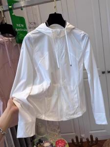 Sun Protection Hooded Jacket White