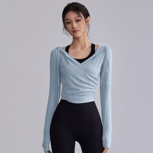 Waist-Shaping Slimming Long-Sleeved Yoga Top