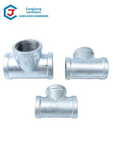 JISHUO | Galvanized Threaded Tee Fittings DN