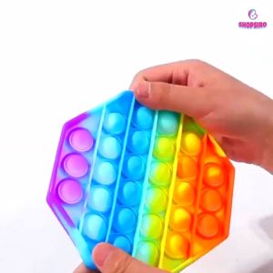 Đồ chơi giải trí thông minh Pop It giảm căng thẳng hiệu quả cho người lớn và trẻ em