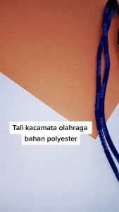 tali Kacamata sport (bisa untuk semua kacamata) - Hitam