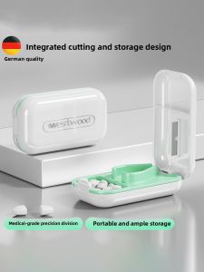 MONLEYTA | Portable Travel Dose Cutter Imported High Precision Medicine Splitter Tablet Cutter Pill Splitter Portable Medicine Box