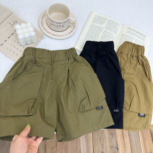 Boys Summer Thin Cotton Casual Shorts Childrens Outerwear Pants Trendy Versatile Medium Small Kids Loose Fit Comfortable Trousers