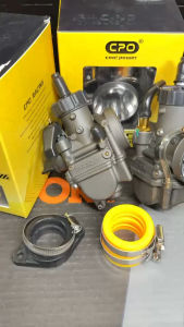 คาร์บูเอ็นโปรNPRO CPO ตัวดำ(มีเจ็ท) ขนาด26/28/30mm. ลูกชักทองเหลืองแท้ จูนนิ่ง ไล่ง่าย งานดีมาก