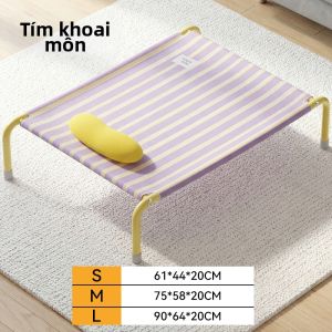 HELLOLEIBOO | Giường Thú Cưng Nâng Cao Có Thể Giặt Được Dành Cho Mọi Mùa