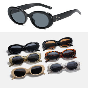 Geovannery Pria Wanita Kacamata Hitam Retro Tahan Uv Kacamata Hitam Premium Sense Ins Style Sunglasses COD