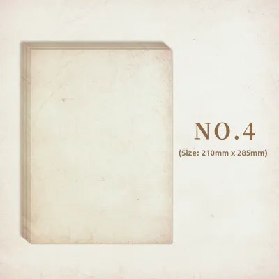 ZEEGO | Vintage Antiqued A4 Writing Paper